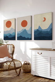 Wallity 3Cnvs7 - 50 x 70 cm (Set de 3 piezas)